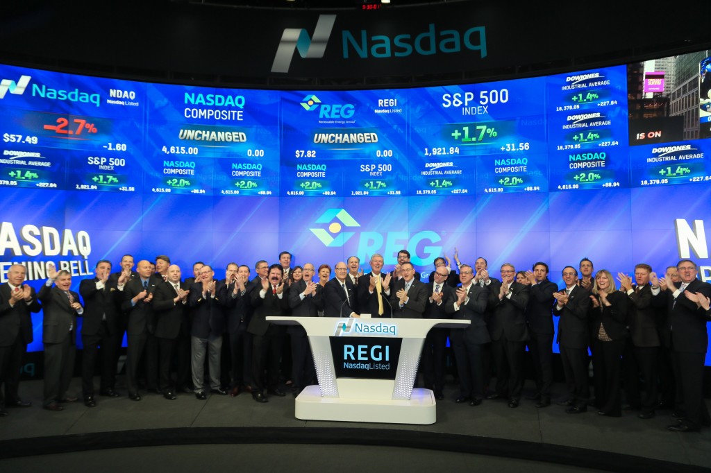 REG Rings the Opening Bell at NASDAQ