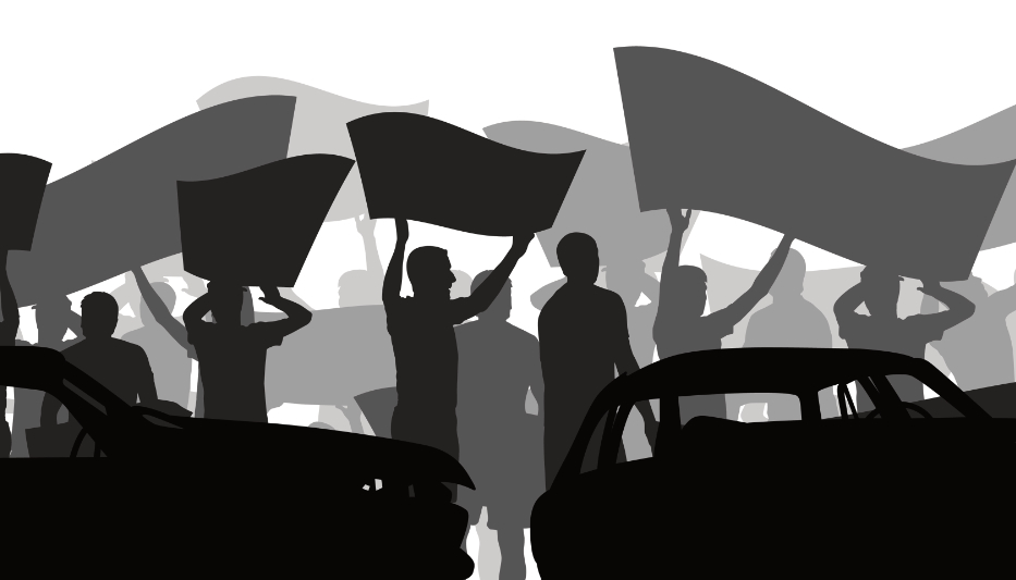 Driver Guidance for Operating in Areas of Social Unrest