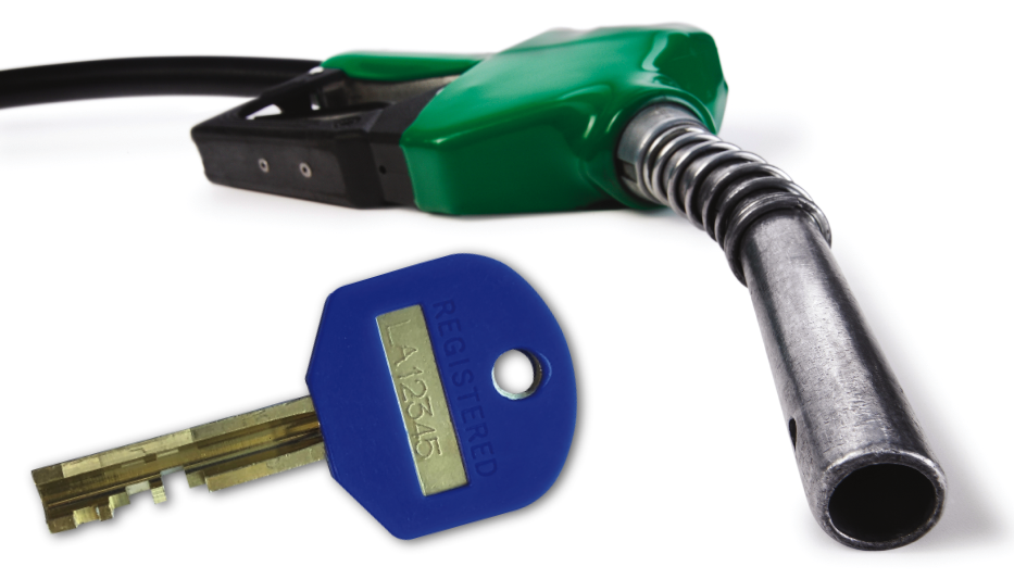 Oil & Energy Online :: Propane Tank Locks Deter Theft and